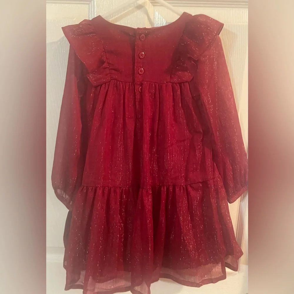 Elegant‎ Burgundy Girl’s Holiday Dress! NWT!